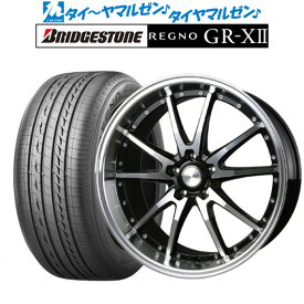 [4/20]割引クーポン配布新品 サマータイヤ ホイール4本セットBADX ロクサーニ クロノグラスター19インチ 7.5Jブリヂストン REGNO レグノ GR-XII(GR-X2)225/45R19