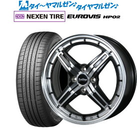 [6/4～10]割引クーポン配布新品 サマータイヤ ホイール4本セットニューレイトン ビートステージ FS-C15インチ 5.5JNEXEN ネクセン ロードストーン ユーロビズ HP02175/65R15