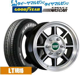 [4/24～26]割引クーポン配布新品 サマータイヤ ホイール4本セットハヤシレーシング ハヤシストリート(STH)16インチ 7.0Jグッドイヤー EAGLE イーグル #1 NASCAR (ナスカー)215/65R16