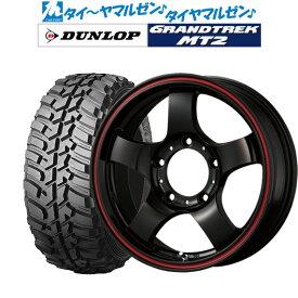 [6/4～10]割引クーポン配布新品 サマータイヤ ホイール4本セットコーセイ JB LANDER16インチ 5.5Jダンロップ グラントレック MT2 (ワイド)225/75R16