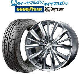 [4/20]割引クーポン配布新品 サマータイヤ ホイール4本セットウェッズ レオニス VX18インチ 7.0Jグッドイヤー イーグル LS EXE（エルエス エグゼ）215/45R18