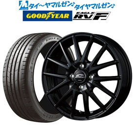 [5/23～26]割引クーポン配布新品 サマータイヤ ホイール4本セットMID シュナイダー SQ2715インチ 4.5Jグッドイヤー イーグル RV-F(RVF)165/60R15