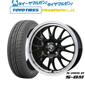 [4/20]割引クーポン配布新品 サマータイヤ ホイール4本セットBADX エスホールド S-8M16インチ 5.5Jトーヨータイヤ トランパス LuK 165/45R16