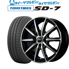 [3/20～26]割引クーポン配布新品 サマータイヤ ホイール4本セットMID シュナイダー SX-215インチ 5.5Jトーヨータイヤ TOYO SD-7 185/55R15