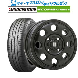 [5/18]ストアポイント3倍!!新品 サマータイヤ ホイール4本セットMLJ エクストリーム KK0313インチ 4.0Jブリヂストン ECOPIA エコピア NH200C145/80R13