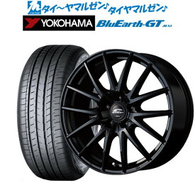 [5/18]ストアポイント3倍!!新品 サマータイヤ ホイール4本セットMID シュナイダー SQ2718インチ 7.0Jヨコハマ BluEarth ブルーアース GT (AE51) 205/40R18