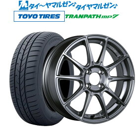 [6/4～10]割引クーポン配布新品 サマータイヤ ホイール4本セットタナベ SSR GT X0115インチ 6.0Jトーヨータイヤ トランパス mp7 175/65R15