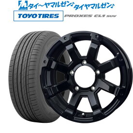 [5/18]ストアポイント3倍!!新品 サマータイヤ ホイール4本セットBADX ロックケリー ROCK KELLY MX-I(ジムニー)16インチ 5.5Jトーヨータイヤ プロクセス PROXES CL1 SUV 175/80R16