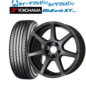 [5/18]ストアポイント3倍!!新品 サマータイヤ ホイール4本セットワーク エモーション T7R17インチ 7.0Jヨコハマ BluEarth ブルーアース XT (AE61)215/60R17