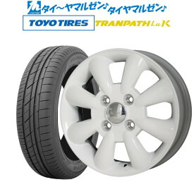 [6/1]P5倍+最大100%ポイントバック！★要エントリー新品 サマータイヤ ホイール4本セットホットスタッフ ララパーム KC-813インチ 4.0Jトーヨータイヤ トランパス LuK 145/80R13