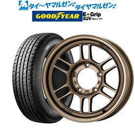 [5/18]ストアポイント3倍!!新品 サマータイヤ ホイール4本セットエンケイ RPT1 For JIMNY16インチ 5.5Jグッドイヤー エフィシエント グリップ SUV HP01175/80R16