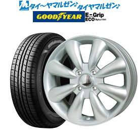 [5/20]割引クーポン配布新品 サマータイヤ ホイール4本セットホットスタッフ ララパーム KC-813インチ 4.0Jグッドイヤー エフィシエント グリップ エコ EG01145/80R13