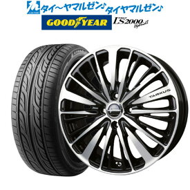 [5/18]ストアポイント3倍!!新品 サマータイヤ ホイール4本セットBADX ロクサーニ タルカス15インチ 5.0Jグッドイヤー イーグル LS2000 ハイブリッド2(HB2)165/55R15