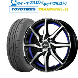 [6/4～10]割引クーポン配布新品 サマータイヤ ホイール4本セットMID シュナイダー RX81014インチ 4.5Jトーヨータイヤ トランパス LuK 155/65R14