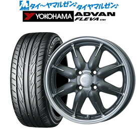 [3/20～26]割引クーポン配布新品 サマータイヤ ホイール4本セットエンケイ all-one(オールワン)15インチ 6.0Jヨコハマ ADVAN アドバン フレバ V701185/55R15