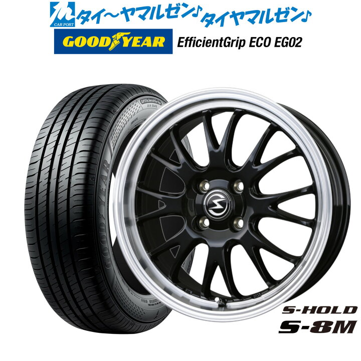 楽天市場】新品 サマータイヤ ホイール4本セットBADX エスホールド S 