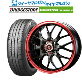 [5/18]ストアポイント3倍!!新品 サマータイヤ ホイール4本セットビッグウェイ エクスプラウド RBM16インチ 6.0Jブリヂストン ECOPIA エコピア NH200C185/55R16