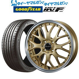 [5/18]ストアポイント3倍!!新品 サマータイヤ ホイール4本セットニューレイトン ユーロスポーツ タイプ 81515インチ 5.0Jグッドイヤー イーグル RV-F(RVF)165/55R15