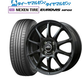 [6/4～10]割引クーポン配布新品 サマータイヤ ホイール4本セットMID シュナイダー スタッグ15インチ 5.5JNEXEN ネクセン ロードストーン ユーロビズ HP02175/65R15