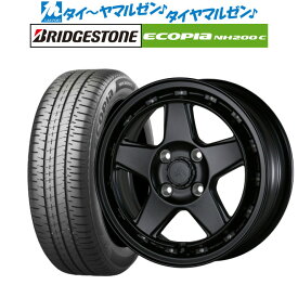 [5/18]ストアポイント3倍!!新品 サマータイヤ ホイール4本セットドゥオール アルジェノン フェニーチェ クロス XC514インチ 5.0Jブリヂストン ECOPIA エコピア NH200C155/65R14