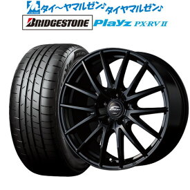 [5/18]ストアポイント3倍!!新品 サマータイヤ ホイール4本セットMID シュナイダー SQ2716インチ 6.5Jブリヂストン PLAYZ プレイズ PX-RVII205/60R16