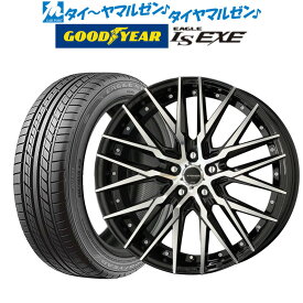 [6/4～10]割引クーポン配布新品 サマータイヤ ホイール4本セットKYOHO シュタイナー CVX19インチ 8.5Jグッドイヤー イーグル LS EXE（エルエス エグゼ）235/35R19