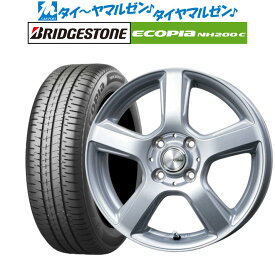 [4/1]P5倍+最大100%ポイントバック！★要エントリー新品 サマータイヤ ホイール4本セットトピー シビラ V-8813インチ 4.5Jブリヂストン ECOPIA エコピア NH200C155/65R13