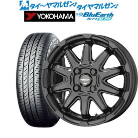 [5/23～26]割引クーポン配布新品 サマータイヤ ホイール4本セットKYOHO サーキュラー C10S16インチ 6.0Jヨコハマ BluEarth ブルーアース (AE-01F)195/60R16