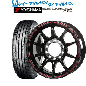 [4/24～26]割引クーポン配布新品 サマータイヤ ホイール4本セット5ZIGEN ゴジゲン ブラックマン ジーアイ16インチ 5.5Jヨコハマ GEOLANDAR ジオランダー CV (G058)175/80R16