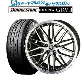 [5/18]ストアポイント3倍!!新品 サマータイヤ ホイール4本セットKYOHO シュタイナー LMX17インチ 7.0Jブリヂストン REGNO レグノ GRVII(GRV2)215/45R17