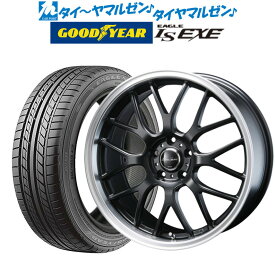 [5/18]ストアポイント3倍!!新品 サマータイヤ ホイール4本セットニューレイトン ユーロスポーツ タイプ 80519インチ 7.5Jグッドイヤー イーグル LS EXE（エルエス エグゼ）215/35R19