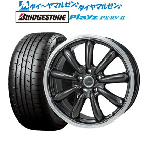 [5/18]ストアポイント3倍!!新品 サマータイヤ ホイール4本セットモンツァ JP STYLE BANY(バーニー)15インチ 6.0Jブリヂストン PLAYZ プレイズ PX-RVII195/65R15