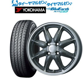 [3/20～26]割引クーポン配布新品 サマータイヤ ホイール4本セットエンケイ all-one(オールワン)15インチ 5.0Jヨコハマ BluEarth ブルーアース (AE-01)165/55R15