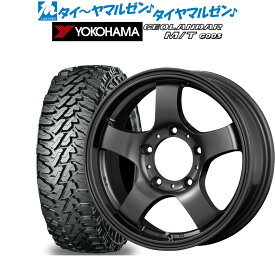 [6/1]P5倍+最大100%ポイントバック！★要エントリー新品 サマータイヤ ホイール4本セットコーセイ JB LANDER16インチ 5.5Jヨコハマ GEOLANDAR ジオランダー M/T (G003)185/85R16