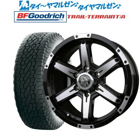 [6/1]P5倍+最大100%ポイントバック！★要エントリー新品 サマータイヤ ホイール4本セットBADX ロックケリー ROCK KELLY MX-III17インチ 8.0Jグッドリッチ トレールテレーン T/A265/65R17