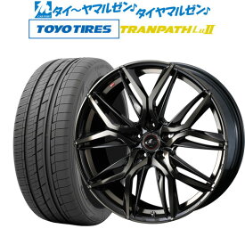 [4/24～26]割引クーポン配布新品 サマータイヤ ホイール4本セットウェッズ レオニス LM19インチ 7.5Jトーヨータイヤ トランパス Lu2 245/40R19