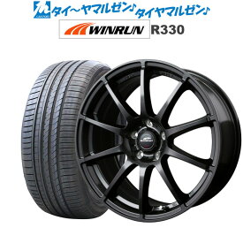 [4/24～26]割引クーポン配布新品 サマータイヤ ホイール4本セットMID シュナイダー スタッグ18インチ 7.0JWINRUN ウインラン R330215/45R18