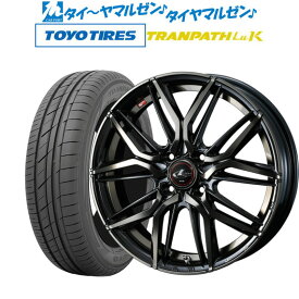 [4/24～26]割引クーポン配布新品 サマータイヤ ホイール4本セットウェッズ レオニス LM16インチ 5.0Jトーヨータイヤ トランパス LuK 165/50R16