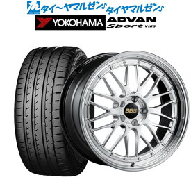 [5/23～26]割引クーポン配布新品 サマータイヤ ホイール4本セットBBS JAPAN LM19インチ 8.5Jヨコハマ ADVAN アドバン Sport (V105)245/40R19