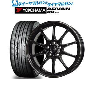 [5/23～26]割引クーポン配布新品 サマータイヤ ホイール4本セットホットスタッフ G.speed P-0717インチ 7.0Jヨコハマ ADVAN アドバン dB(V552)225/60R17