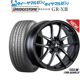 [6/4～10]割引クーポン配布新品 サマータイヤ ホイール4本セットタナベ SSR ライナー タイプ10 モノブロック18インチ 7.5Jブリヂストン REGNO レグノ GR-XIII(GR-X3)235/45R18