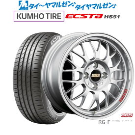 [5/20]割引クーポン配布新品 サマータイヤ ホイール4本セットBBS JAPAN RG-F16インチ 5.5Jクムホ ECSTA HS51165/40R16