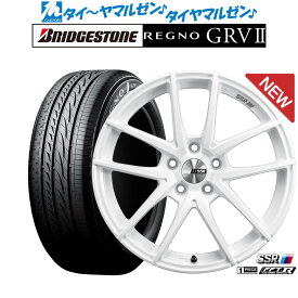 [6/4～10]割引クーポン配布新品 サマータイヤ ホイール4本セットタナベ SSR ライナー タイプ10 モノブロック18インチ 7.5Jブリヂストン REGNO レグノ GRVII(GRV2)235/60R18