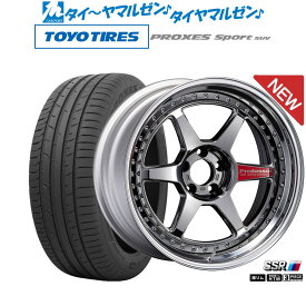 [6/4～10]割引クーポン配布新品 サマータイヤ ホイール4本セットタナベ SSR プロフェッサー SP720インチ 8.5Jトーヨータイヤ プロクセス PROXES スポーツ SUV 235/55R20