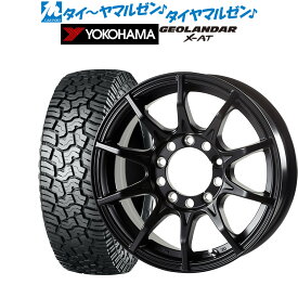 [4/24～26]割引クーポン配布新品 サマータイヤ ホイール4本セット5ZIGEN ゴジゲン ブラックマン ジーアイ16インチ 5.5Jヨコハマ GEOLANDAR ジオランダー X-AT (G016)215/70R16