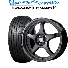 [6/4～10]割引クーポン配布新品 サマータイヤ ホイール4本セット5ZIGEN ゴジゲン プロレーサー FN01R-C STV16インチ 5.5Jダンロップ LEMANS ルマン V+ (ファイブプラス)165/45R16