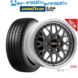 新品 サマータイヤ ホイール4本セットBBS JAPAN RT-X17インチ 6.5Jグッドイヤー エフィシエント グリップ RVF02215/60R17