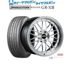 [6/4～10]割引クーポン配布新品 サマータイヤ ホイール4本セットBBS JAPAN LM19インチ 8.5Jブリヂストン REGNO レグノ GR-XIII(GR-X3)225/40R19