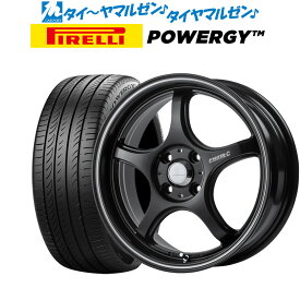 [4/24～26]割引クーポン配布新品 サマータイヤ ホイール4本セット5ZIGEN ゴジゲン プロレーサー FN01R-C STV16インチ 6.0Jピレリ POWERGY (パワジー)195/55R16