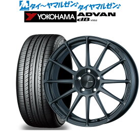 [6/4～10]割引クーポン配布新品 サマータイヤ ホイール4本セットエンケイ PF03 17インチ 7.0Jヨコハマ ADVAN アドバン dB(V552)215/60R17